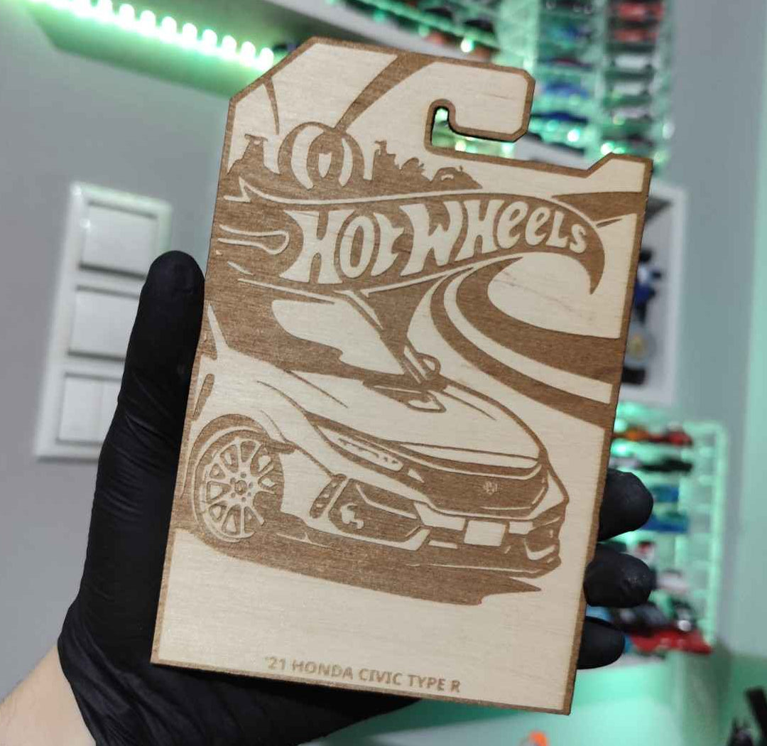 Create a Woodn Hot-Wheels card of YOUR CAR!