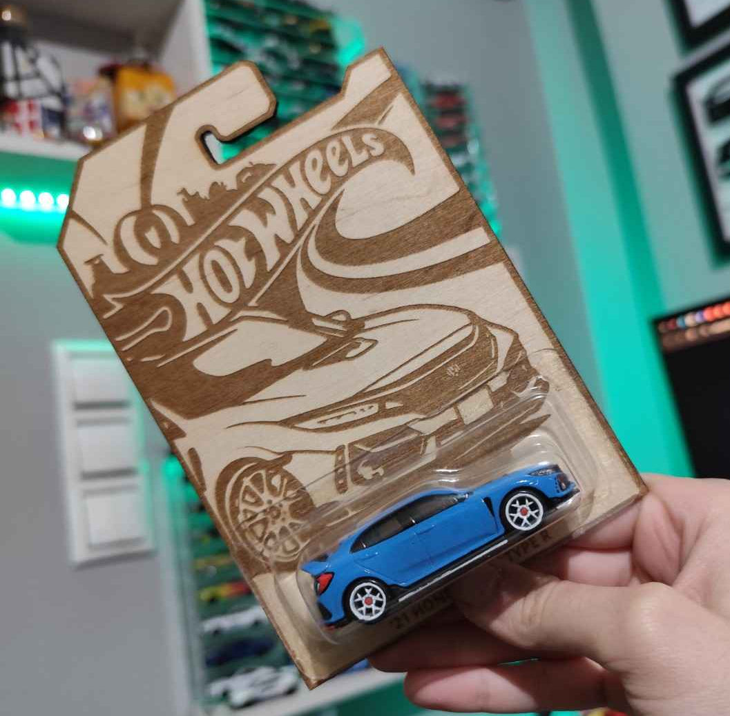 Create a Woodn Hot-Wheels card of YOUR CAR!