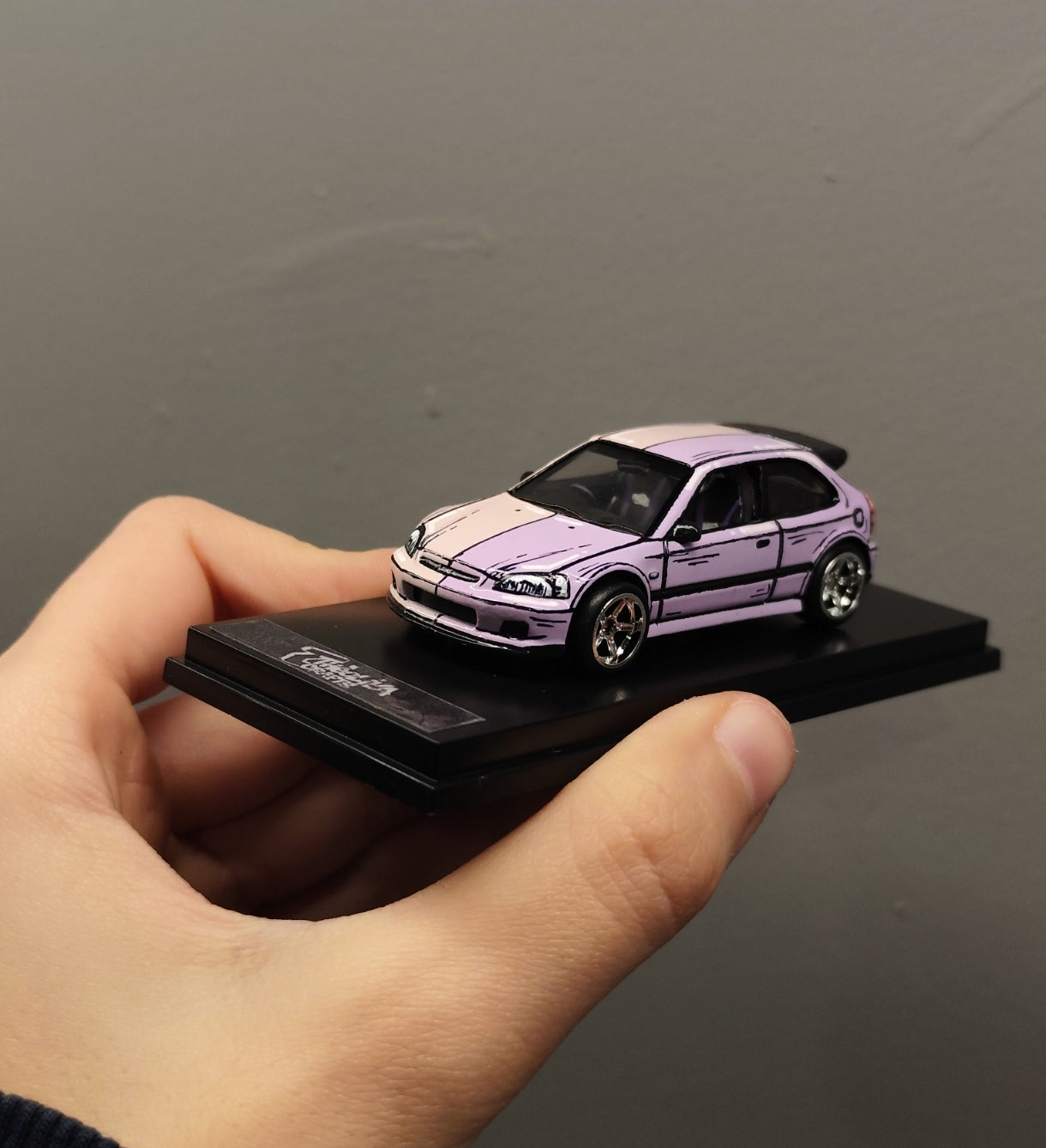 Custom Cartoon Style Honda Civic EK