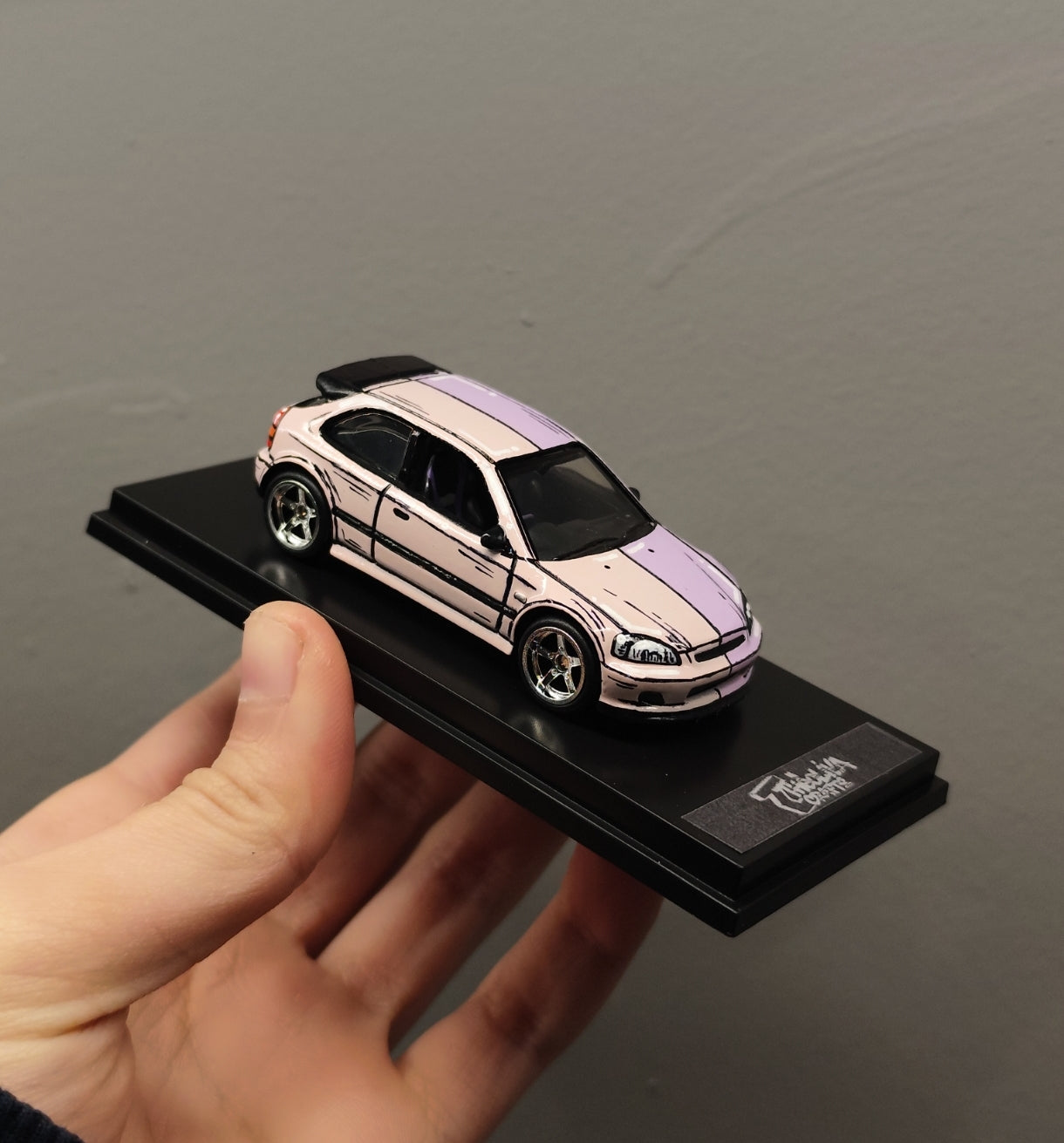 Custom Cartoon Style Honda Civic EK