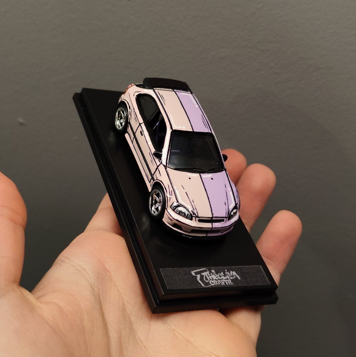 Custom Cartoon Style Honda Civic EK