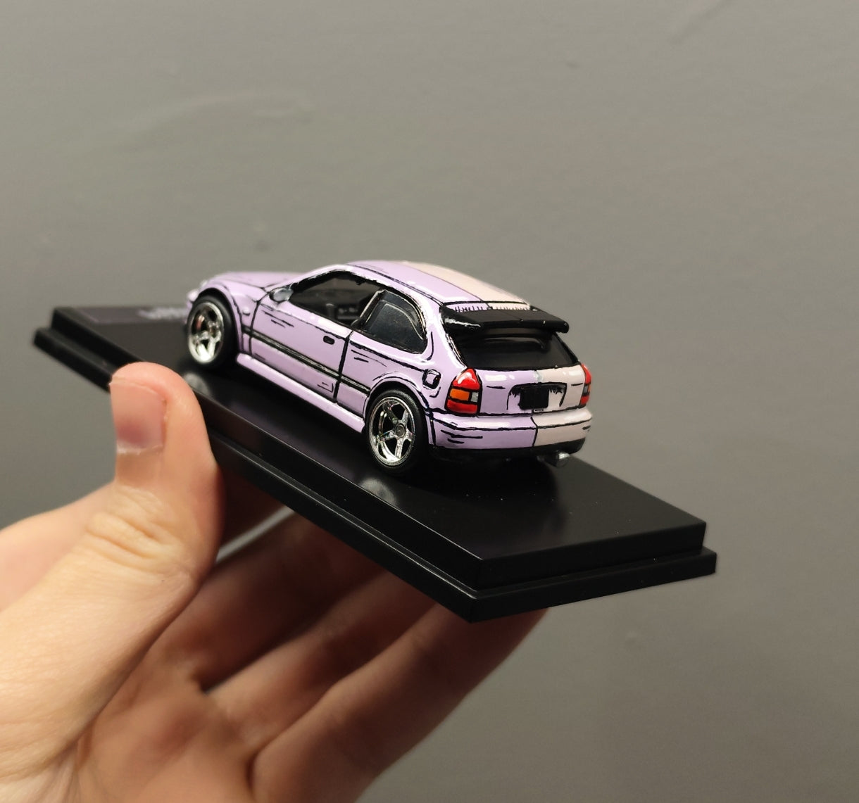 Custom Cartoon Style Honda Civic EK
