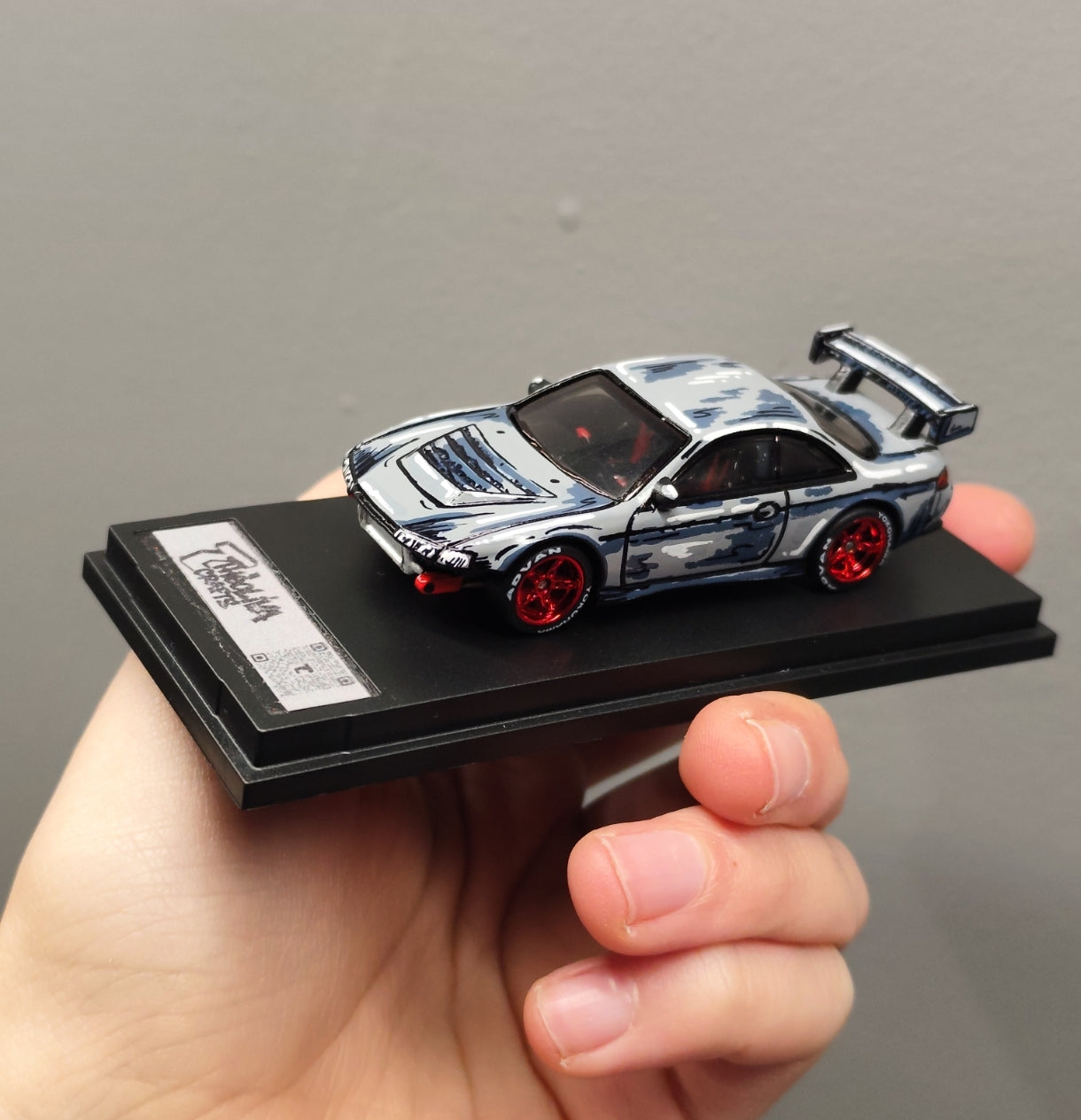 Custom Cartoon Style Silvia S14 drift