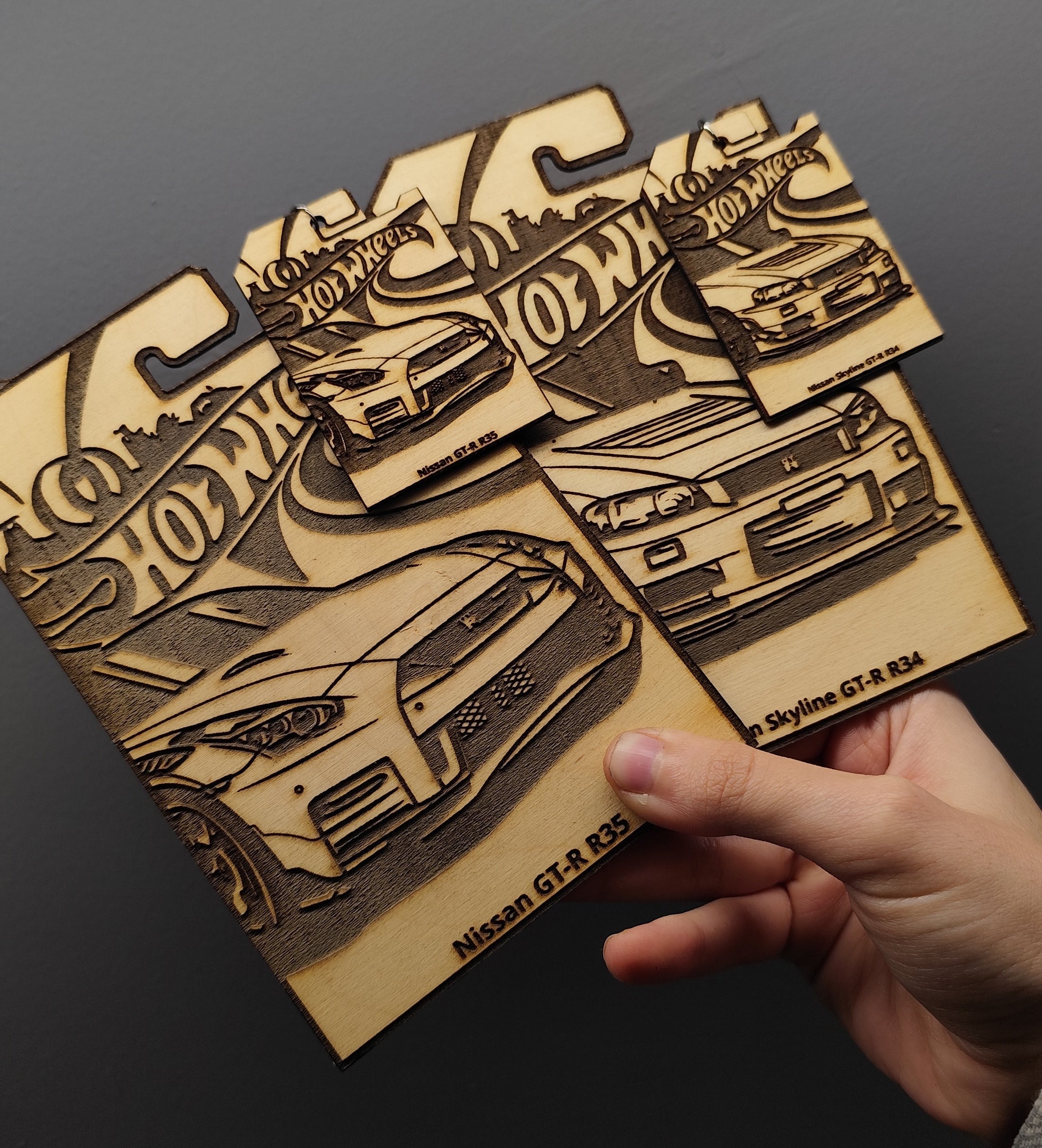 Custom Wooden Gift Card Set - Wooden Card + Keychain