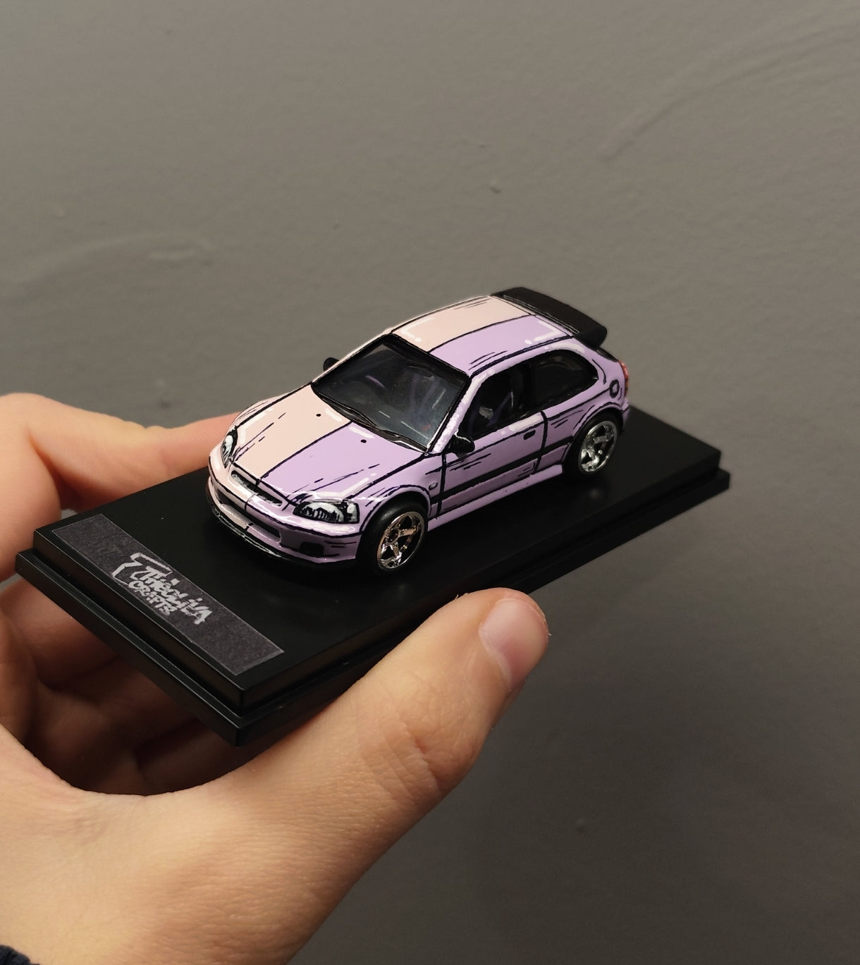 Custom Cartoon Style Honda Civic EK
