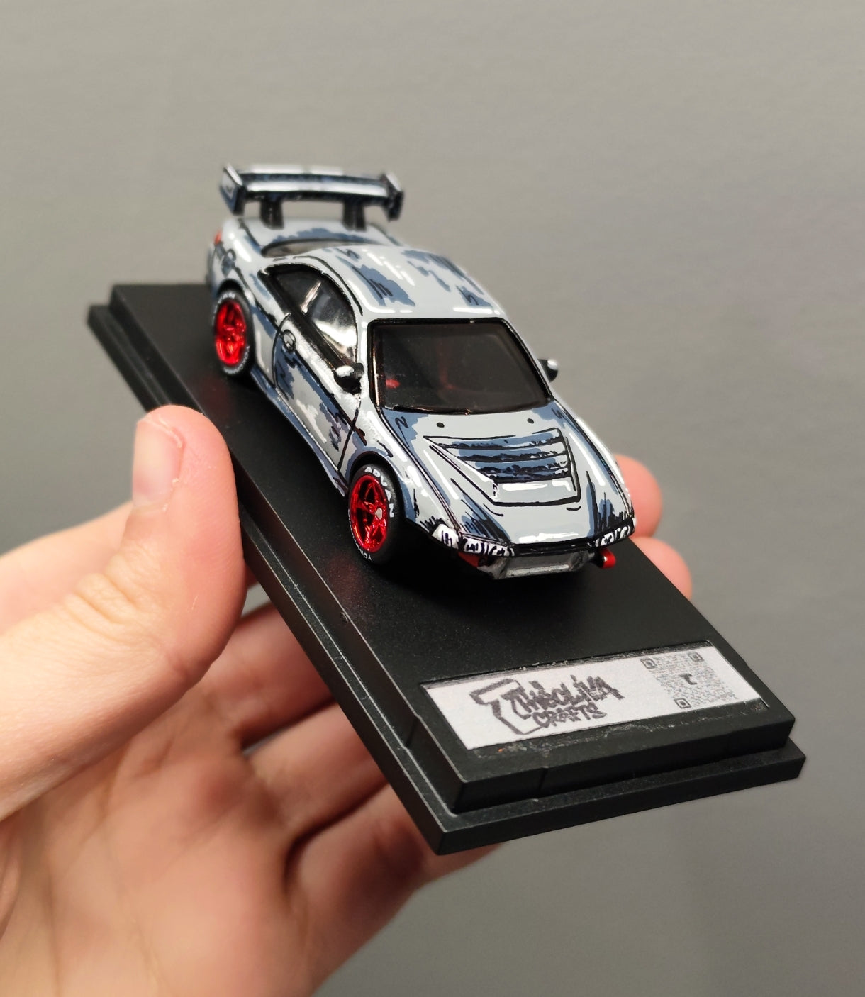 Custom Cartoon Style Silvia S14 drift