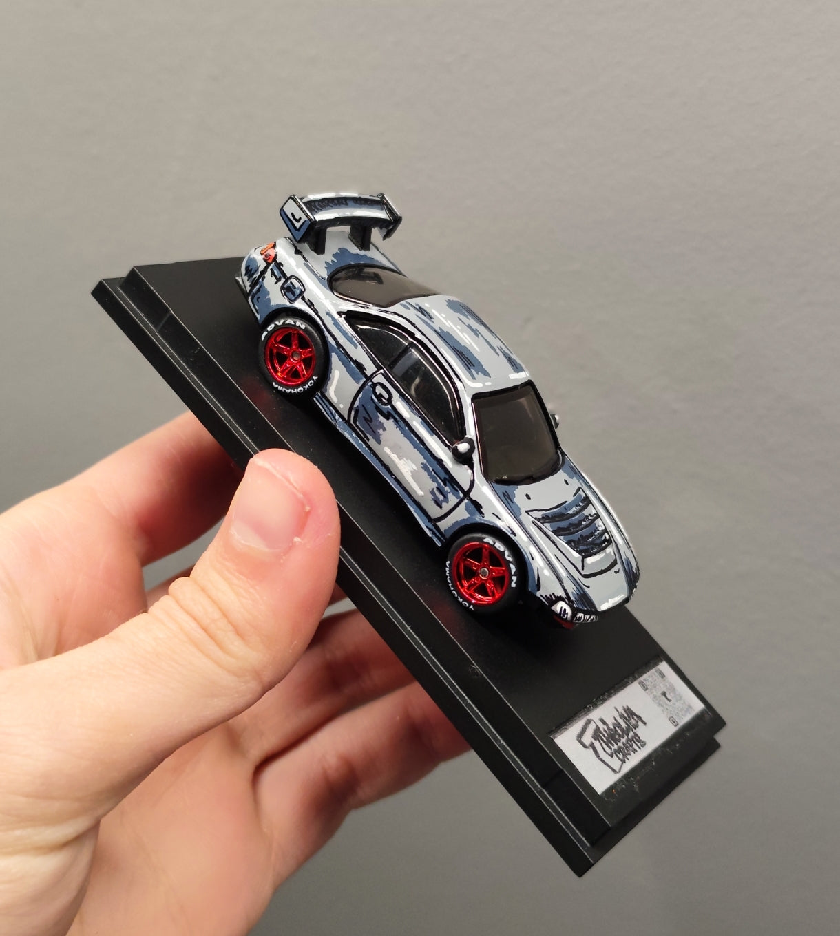 Custom Cartoon Style Silvia S14 drift